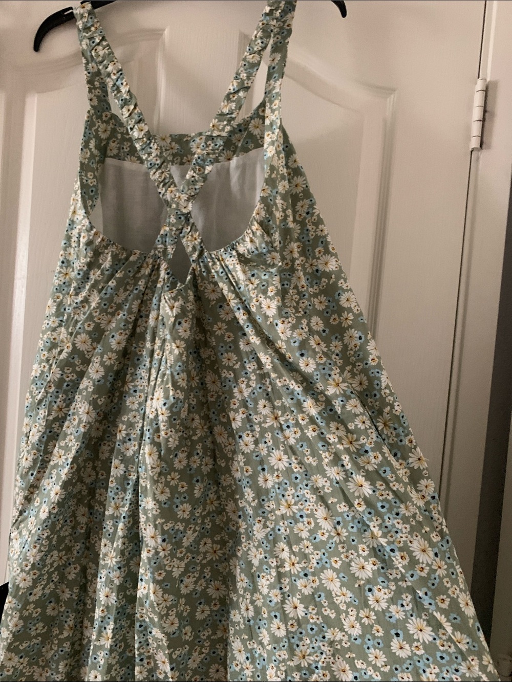 NWT Lulus Among the Meadow Sage Green Floral Print Midi Dress - Picture 2 of 16